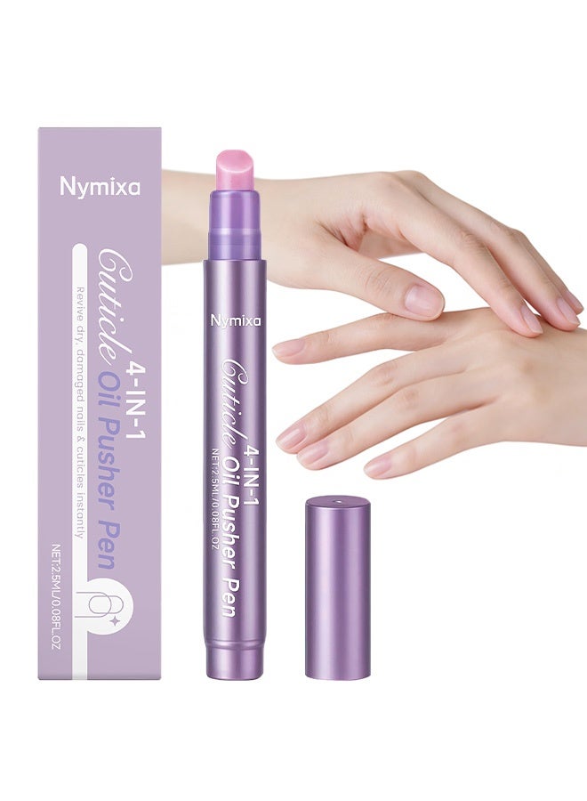 Nymixa Nail care pen - Moisturizes nail edges, softens cuticles, provides natural shine for daily nail care 2.5ml - Image 1